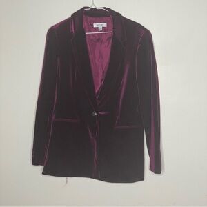 Nine West Velvet Blazer 8